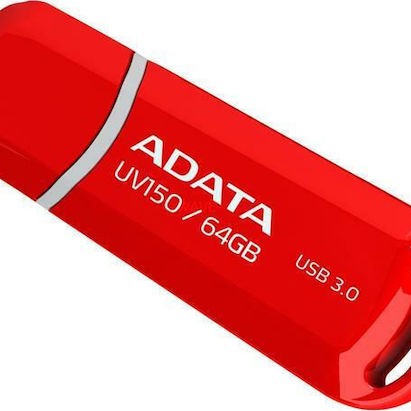 Adata DashDrive UV150 64GB USB 3.0 Stick Κόκκινο