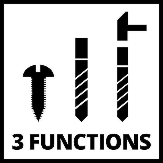 Einhell TE-CD 18/48 Li Κρουστικό Δραπανοκατσάβιδο Μπαταρίας Solo 18V