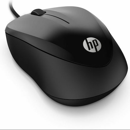 HP 1000 Ενσύρματο Ποντίκι Μαύρο