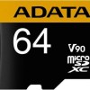 Adata Premier One SDXC 64GB Class 10 U3 V90 UHS-II