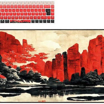 Sharkoon SKILLER SGK50 S3 Gaming Μηχανικό Πληκτρολόγιο με RGB φωτισμό (Αγγλικό US) Bundle D3