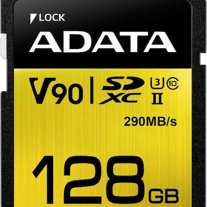 Adata Premier One SDXC 128GB Class 10 U3 V90 UHS-II
