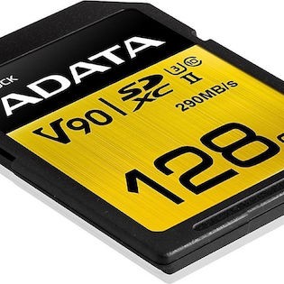 Adata Premier One SDXC 128GB Class 10 U3 V90 UHS-II