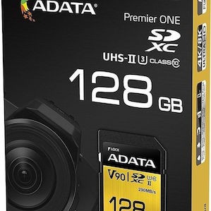 Adata Premier One SDXC 128GB Class 10 U3 V90 UHS-II