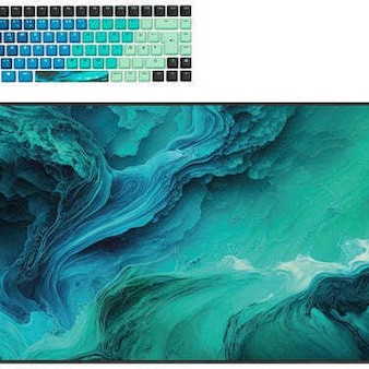 Sharkoon SKILLER SGK50 S3 Mouse Pad με RGB Φωτισμό Μπλε