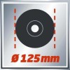 Einhell TC-AG 125 Τροχός 125mm Ρεύματος 850W