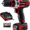 Einhell TE-CD 12/1 Li Δραπανοκατσάβιδο Μπαταρίας 12V 1x2Ah