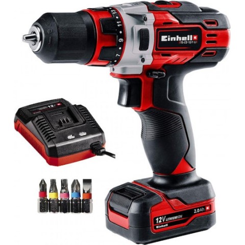 Einhell TE-CD 12/1 Li Δραπανοκατσάβιδο Μπαταρίας 12V 1x2Ah
