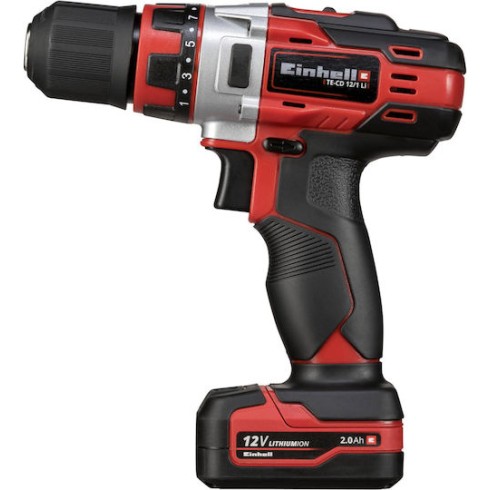 Einhell TE-CD 12/1 Li Δραπανοκατσάβιδο Μπαταρίας 12V 1x2Ah