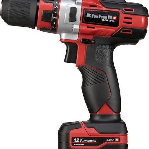 Einhell TE-CD 12/1 Li Δραπανοκατσάβιδο Μπαταρίας 12V 1x2Ah