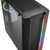 Sharkoon Elite Shark CA200M Gaming Midi Tower Κουτί Υπολογιστή με Πλαϊνό Παράθυρο και RGB Φωτισμό Μαύρο