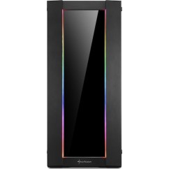 Sharkoon Elite Shark CA200G Gaming Midi Tower Κουτί Υπολογιστή με Πλαϊνό Παράθυρο και RGB Φωτισμό Μαύρο