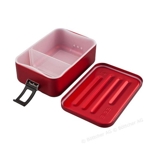 Sigg Box Plus Δοχείο Φαγητού Inox Red 900ml
