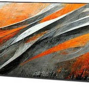 Sharkoon SKILLER SGK50 S3 Mouse Pad με RGB Φωτισμό Πορτοκαλί