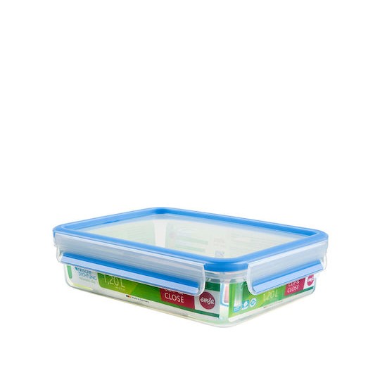 Emsa Clip Δοχείο Φαγητού Πλαστικό Διάφανο 1.2lt
