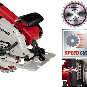 Einhell TE-CS 165 Δισκοπρίονο 1200W με Σύστημα Αναρρόφησης