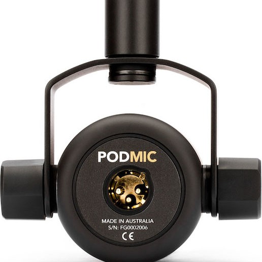 Rode PodMic Δυναμικό Μικρόφωνο XLR Shock Mounted για Φωνητικά