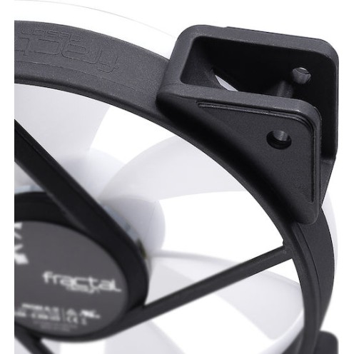 Fractal Design Prisma AL-12 Case Fan 120mm με ARGB Φωτισμό και Σύνδεση 3-Pin 3τμχ