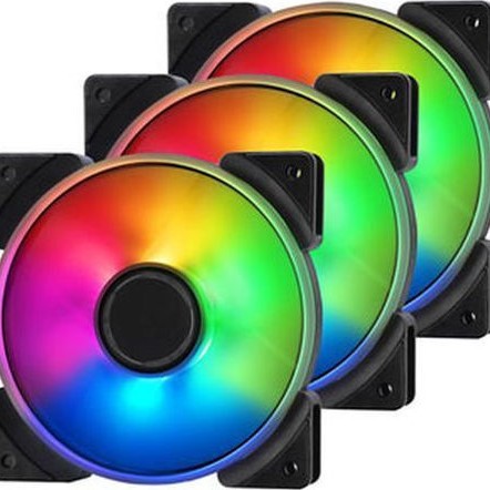 Fractal Design Prisma AL-14 Case Fan 140mm με ARGB Φωτισμό και Σύνδεση 3-Pin 3τμχ