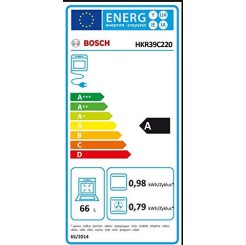 Bosch Κουζίνα 66lt με Κεραμικές Εστίες Π60εκ. Λευκή