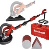 Einhell Τηλεσκοπικό Τριβείο Γυψοσανίδας 750W με Δυνατότητα Αναρρόφησης Σκόνης TE-DW 225 X