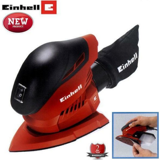 Einhell TH-OS 1016 Τριβείο Δέλτα 100W με Σύστημα Αναρρόφησης