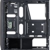 Inter-Tech C-3 SAPHIR Gaming Midi Tower Κουτί Υπολογιστή με Πλαϊνό Παράθυρο και RGB Φωτισμό Μαύρο