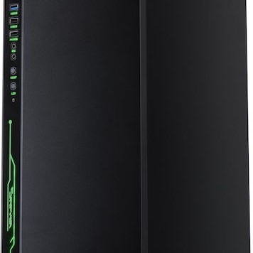 Inter-Tech C-3 SAPHIR Gaming Midi Tower Κουτί Υπολογιστή με Πλαϊνό Παράθυρο και RGB Φωτισμό Μαύρο