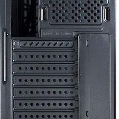 Inter-Tech CXC2 Gaming Midi Tower Κουτί Υπολογιστή με Πλαϊνό Παράθυρο Μαύρο