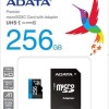 Adata Premier microSDXC 256GB Class 10 U1 V10 A1 UHS-I με αντάπτορα
