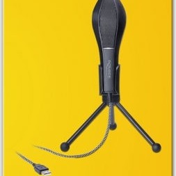 DeLock 65939 Πυκνωτικό Μικρόφωνο USB Επιτραπέζιο για Φωνητικά