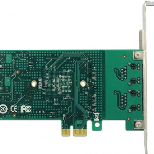 DeLock Ενσύρματη Κάρτα Δικτύου Gigabit (1Gbps) Ethernet PCI-e