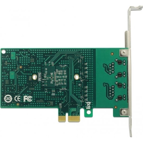 DeLock Ενσύρματη Κάρτα Δικτύου Gigabit (1Gbps) Ethernet PCI-e