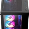 Aerocool Dryft-BK-v1 Midi Tower Κουτί Υπολογιστή με Πλαϊνό Παράθυρο Μαύρο
