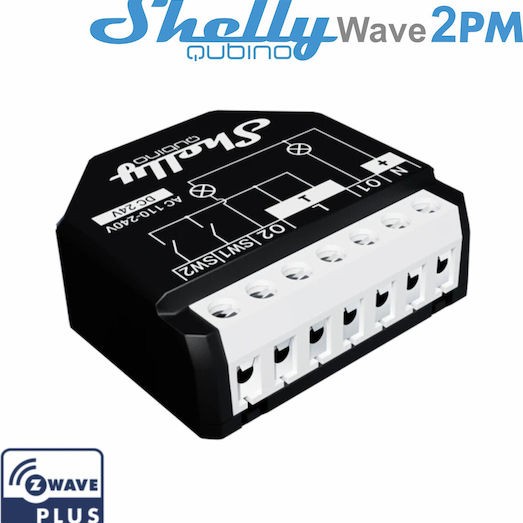Shelly 2pm Ενδιάμεσος Διακόπτης 2τμχ
