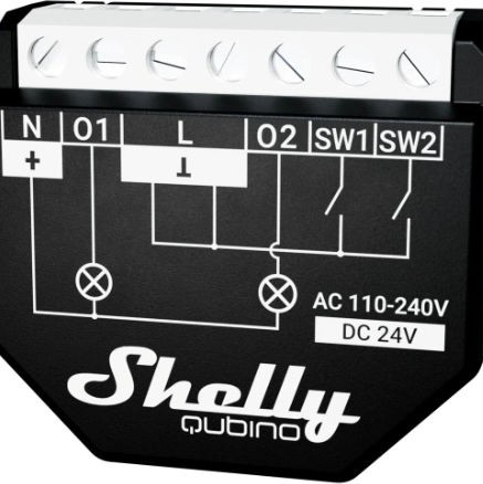 Shelly 2pm Ενδιάμεσος Διακόπτης 2τμχ