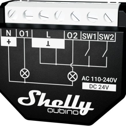 Shelly 2pm Ενδιάμεσος Διακόπτης 2τμχ