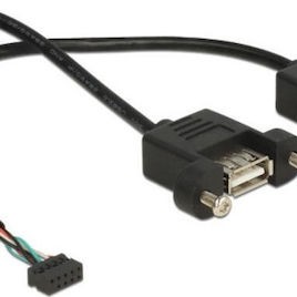 DeLock USB 2.0 female - 2x USB 2.0 female