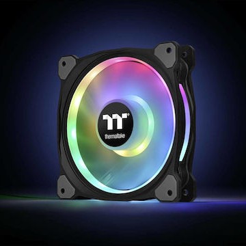 Thermaltake Riing Duo 14 RGB Radiator Fan TT Premium Case Fan 140mm με Σύνδεση 4-Pin PWM 3τμχ