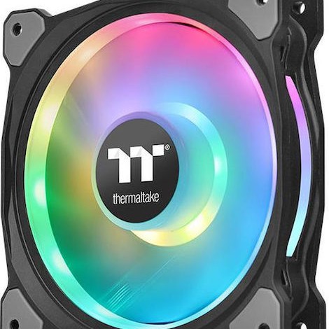 Thermaltake Riing Duo 12 RGB Radiator Fan TT Premium Case Fan 120mm με Σύνδεση 4-Pin PWM 3τμχ