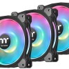 Thermaltake Riing Duo 12 RGB Radiator Fan TT Premium Case Fan 120mm με Σύνδεση 4-Pin PWM 3τμχ