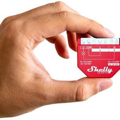 Shelly Wave 1PM Ενδιάμεσος Διακόπτης