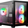 Aerocool Dryft Mini-BK-v2 Gaming Mini Tower Κουτί Υπολογιστή Μαύρο