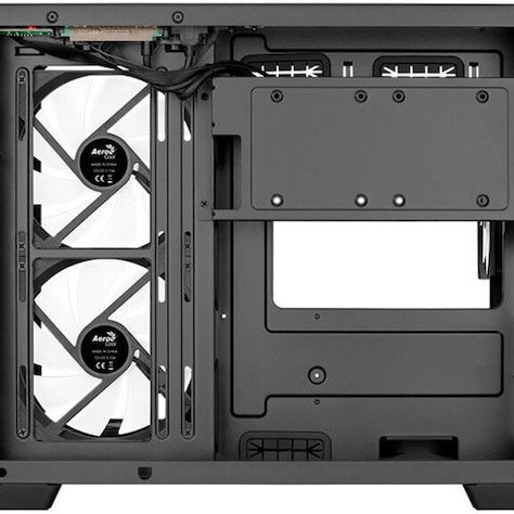 Aerocool Dryft Mini-BK-v2 Gaming Mini Tower Κουτί Υπολογιστή Μαύρο