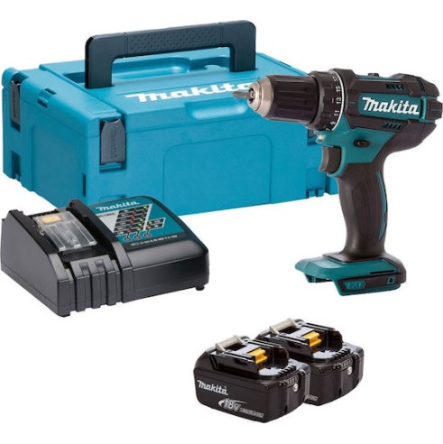 Makita Δραπανοκατσάβιδο Μπαταρίας 18V 2x3Ah