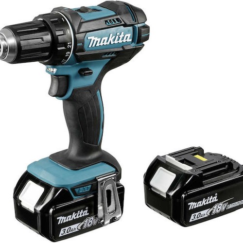 Makita Δραπανοκατσάβιδο Μπαταρίας 18V 2x3Ah