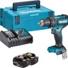 Makita Κρουστικό Δραπανοκατσάβιδο Μπαταρίας Brushless 18V 2x5Ah