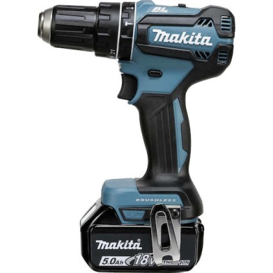 Makita Κρουστικό Δραπανοκατσάβιδο Μπαταρίας Brushless 18V 2x5Ah