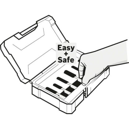 Bosch Σετ Φρέζες Καρβιδίου για Διαμόρφωση Αυλακώσεων σε Ξύλο 8mm με Οδηγό και Ρουλεμάν 15τμχ