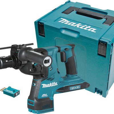 Makita Κρουστικό Σκαπτικό Πιστολέτο Μπαταρίας Brushless 18V Solo με Υποδοχή SDS Plus / Ταχείας